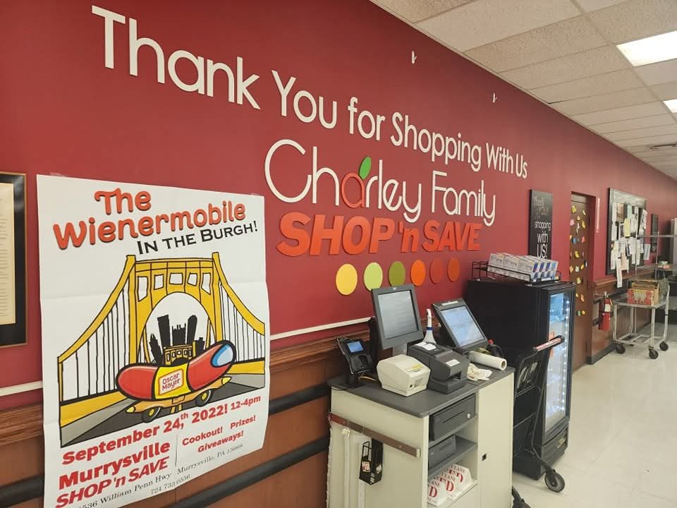 The Wienermobile came to the Murrysville store - thank you for shopping with us!