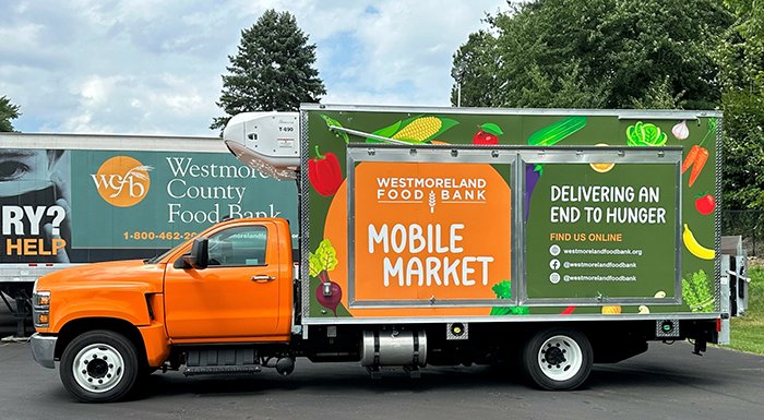 Westmoreland County Food Bank Mobile Market truck