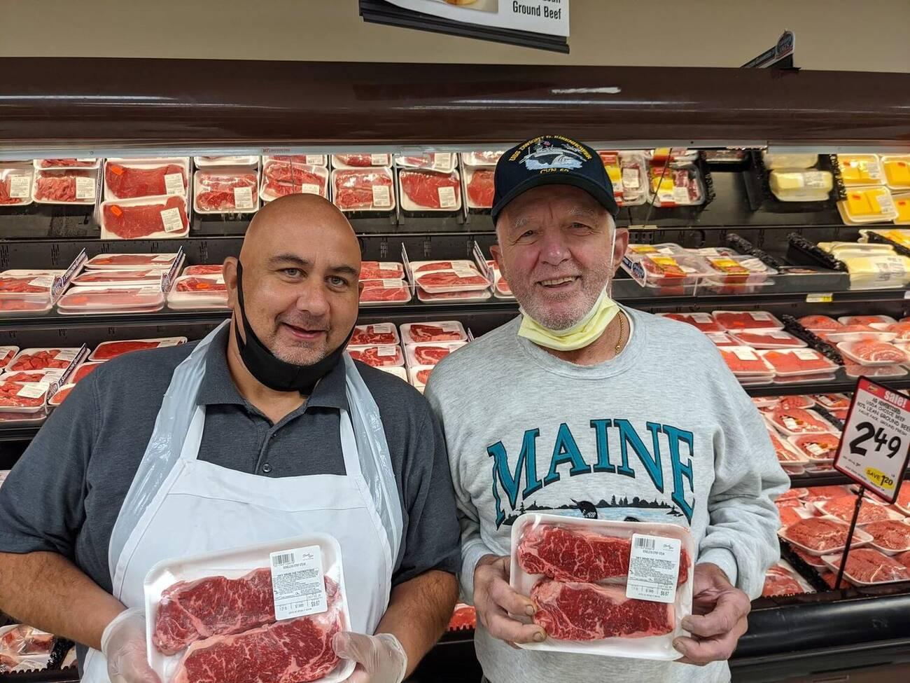 Bob and Buck from our meat departments