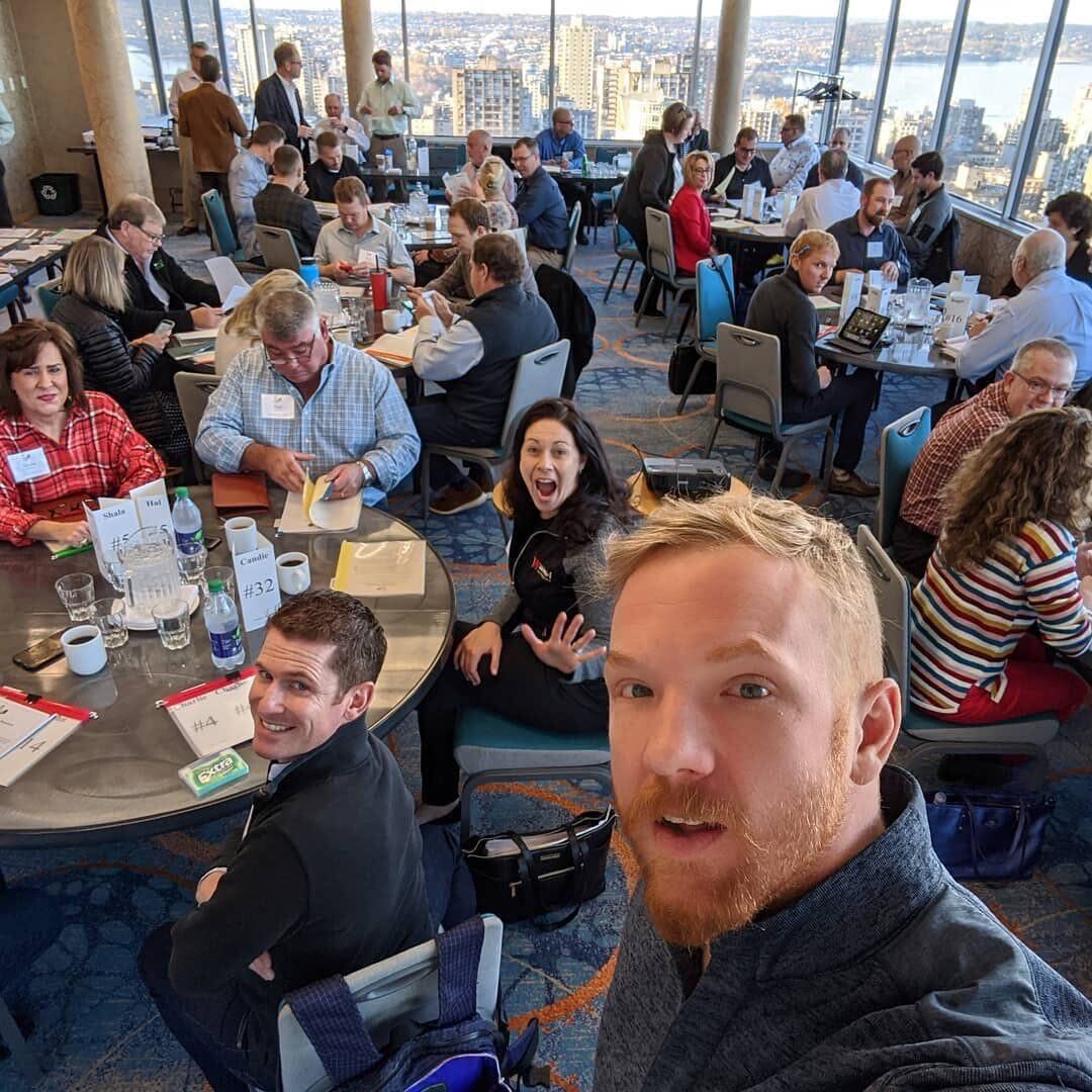Tom and Mike travel to share groups to trade best practices